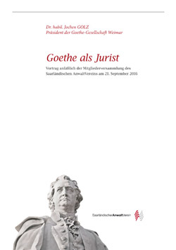 Goethe als Jurist